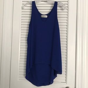 Veronica M blue tank, XS